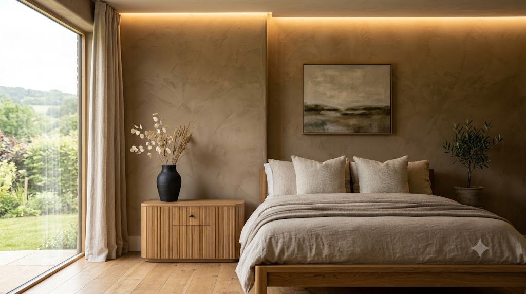Plaster Accent Wall